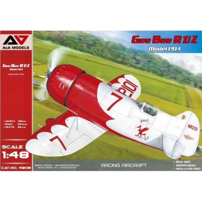 GEE BEE R1/2 MODEL 1934 - 1/48 SCALE - A&A MODELS